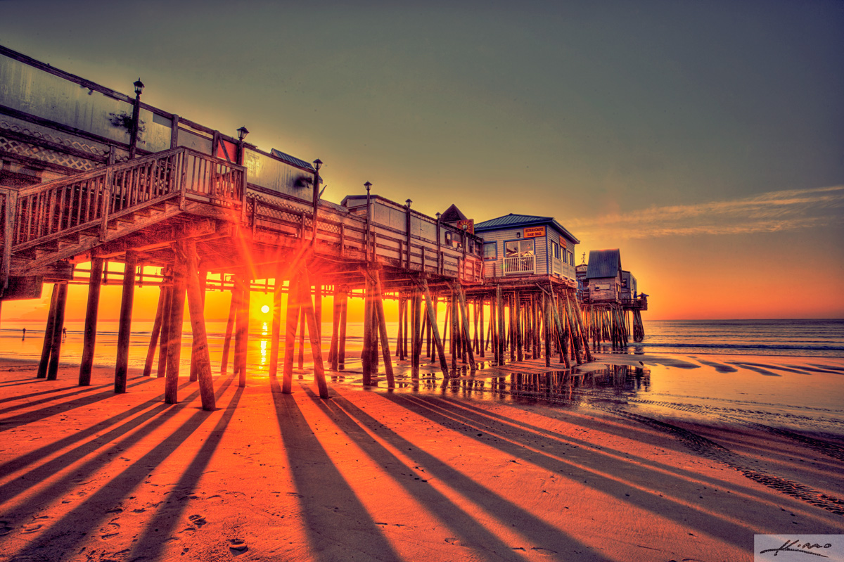 La jetée Old Orchard Beach